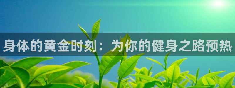 球皇杜：身体的黄金时刻：为你的健身之路预热